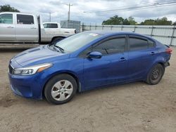 Salvage cars for sale at Newton, AL auction: 2017 KIA Forte LX