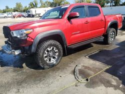 Salvage cars for sale at Bridgeton, MO auction: 2018 Toyota Tacoma Double Cab