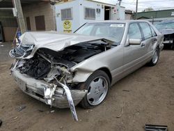 Salvage cars for sale at New Britain, CT auction: 1999 Mercedes-Benz S 420