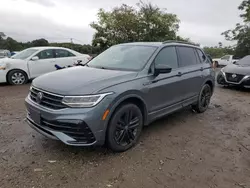 Salvage cars for sale at Baltimore, MD auction: 2022 Volkswagen Tiguan SE R-LINE Black