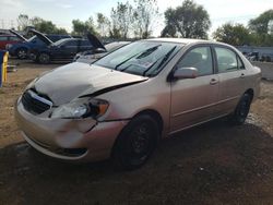 Salvage cars for sale at Elgin, IL auction: 2007 Toyota Corolla CE