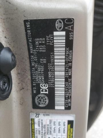 2009 Toyota Corolla Base