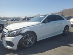 Mercedes-Benz salvage cars for sale: 2016 Mercedes-Benz C 300 4matic