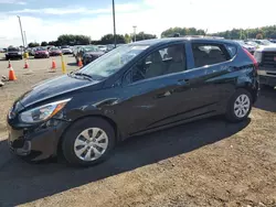 Salvage cars for sale at East Granby, CT auction: 2017 Hyundai Accent SE