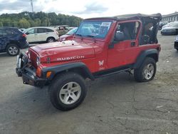 Jeep salvage cars for sale: 2003 Jeep Wrangler / TJ Rubicon