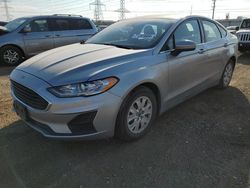 Salvage cars for sale at Elgin, IL auction: 2020 Ford Fusion S