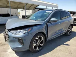 Salvage cars for sale at Fresno, CA auction: 2023 Ford Escape ST Line Select