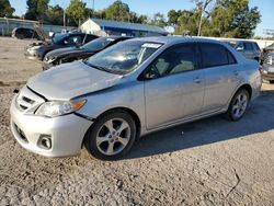 Salvage cars for sale at Wichita, KS auction: 2012 Toyota Corolla Base