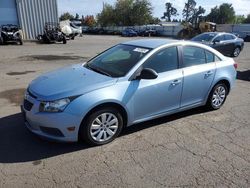 Chevrolet salvage cars for sale: 2011 Chevrolet Cruze LS