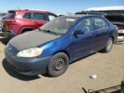 2004 Toyota Corolla CE en venta en Brighton, CO