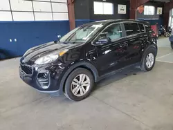 Salvage cars for sale at East Granby, CT auction: 2017 KIA Sportage LX