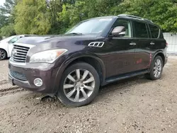 Vehiculos salvage en venta de Copart Knightdale, NC: 2011 Infiniti QX56