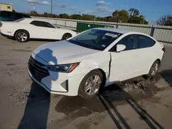 Salvage cars for sale at Wilmer, TX auction: 2019 Hyundai Elantra SEL