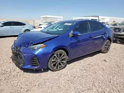 Salvage cars for sale at Phoenix, AZ auction: 2017 Toyota Corolla L