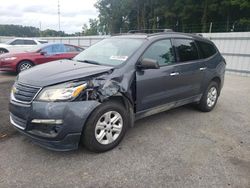 Salvage cars for sale at Dunn, NC auction: 2013 Chevrolet Traverse LS