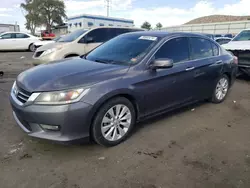 Salvage cars for sale at Albuquerque, NM auction: 2015 Honda Accord EX