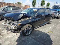 Salvage cars for sale at Wilmington, CA auction: 2018 Honda Accord EX