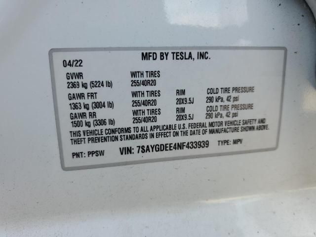 2022 Tesla Model Y