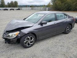 Honda Accord lx Vehiculos salvage en venta: 2017 Honda Accord LX