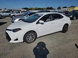 Toyota Corolla Vehiculos salvage en venta: 2018 Toyota Corolla L