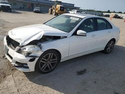 Mercedes-Benz salvage cars for sale: 2013 Mercedes-Benz C 300 4matic