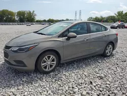 Chevrolet salvage cars for sale: 2017 Chevrolet Cruze LT