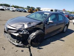 Toyota salvage cars for sale: 2018 Toyota Camry LE