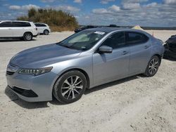 Salvage cars for sale at Temple, TX auction: 2016 Acura TLX