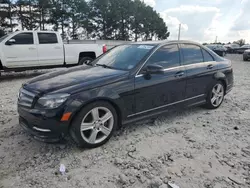 Salvage cars for sale at Loganville, GA auction: 2011 Mercedes-Benz C300