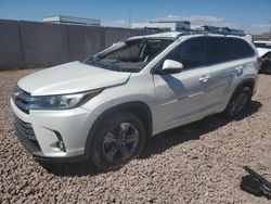 Toyota salvage cars for sale: 2018 Toyota Highlander Limited