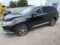 Salvage cars for sale at Apopka, FL auction: 2017 Mitsubishi Outlander ES