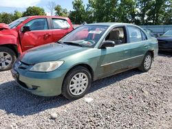 Salvage cars for sale at Central Square, NY auction: 2004 Honda Civic LX