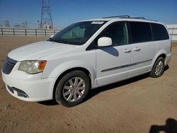 Buy Salvage Cars For Sale now at auction: 2014 Chrysler Town & Country Touring