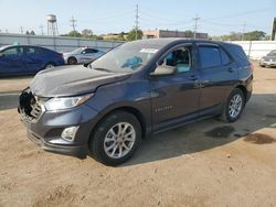 Salvage cars for sale at Chicago Heights, IL auction: 2018 Chevrolet Equinox LS