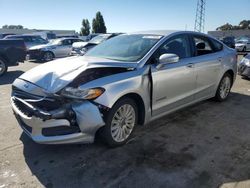 Salvage cars for sale at Hayward, CA auction: 2015 Ford Fusion SE Hybrid