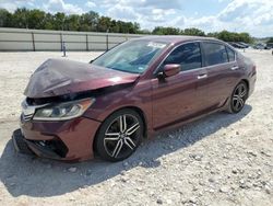 Honda salvage cars for sale: 2016 Honda Accord Sport