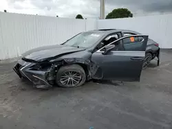 Salvage cars for sale at Miami, FL auction: 2024 Lexus ES 350 Base