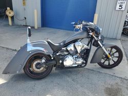 Salvage motorcycles for sale at Ellwood City, PA auction: 2010 Honda VT1300 CX