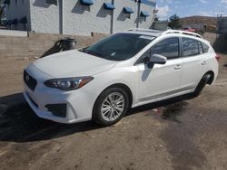 Salvage cars for sale from Copart Albuquerque, NM: 2018 Subaru Impreza Premium