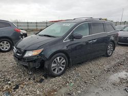 Salvage cars for sale at Cahokia Heights, IL auction: 2014 Honda Odyssey Touring