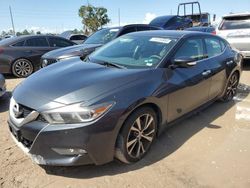 Flood-damaged cars for sale at auction: 2016 Nissan Maxima 3.5S