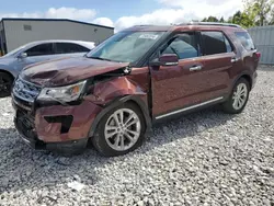 Carros con título limpio a la venta en subasta: 2018 Ford Explorer Limited