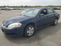 Salvage cars for sale at Fresno, CA auction: 2008 Chevrolet Impala LS