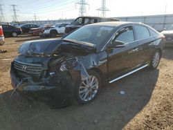 Salvage cars for sale at Elgin, IL auction: 2015 Hyundai Sonata Sport