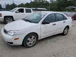 Ford salvage cars for sale: 2007 Ford Focus ZX4