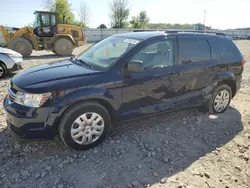 Carros salvage para piezas a la venta en subasta: 2018 Dodge Journey SE