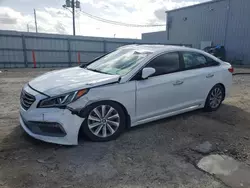 Salvage cars for sale at Jacksonville, FL auction: 2017 Hyundai Sonata Sport