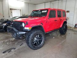 Salvage cars for sale at Madisonville, TN auction: 2018 Jeep Wrangler Unlimited Sahara