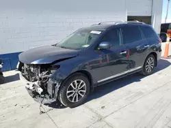 Salvage cars for sale at Farr West, UT auction: 2016 Nissan Pathfinder S