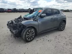 Salvage cars for sale at San Antonio, TX auction: 2017 Nissan Juke S